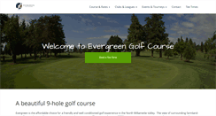 Desktop Screenshot of evergreenoregon.com